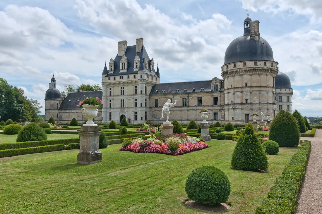 La construction du château de Valençay remonte au XVIe siècle.